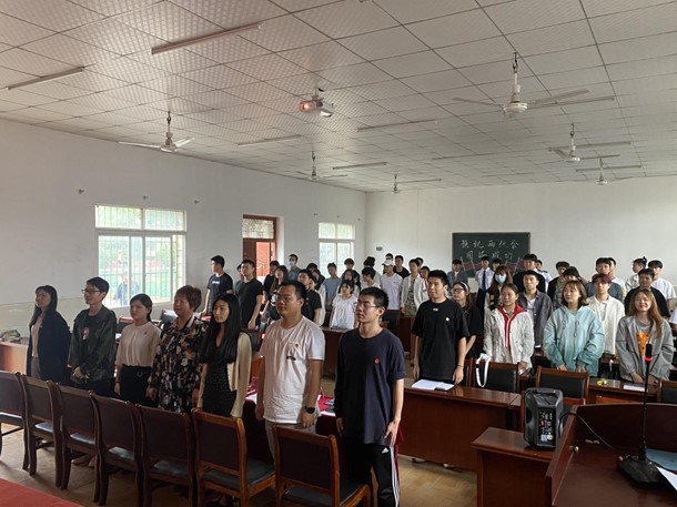 beat365举办首届团课结业典礼暨入团仪式