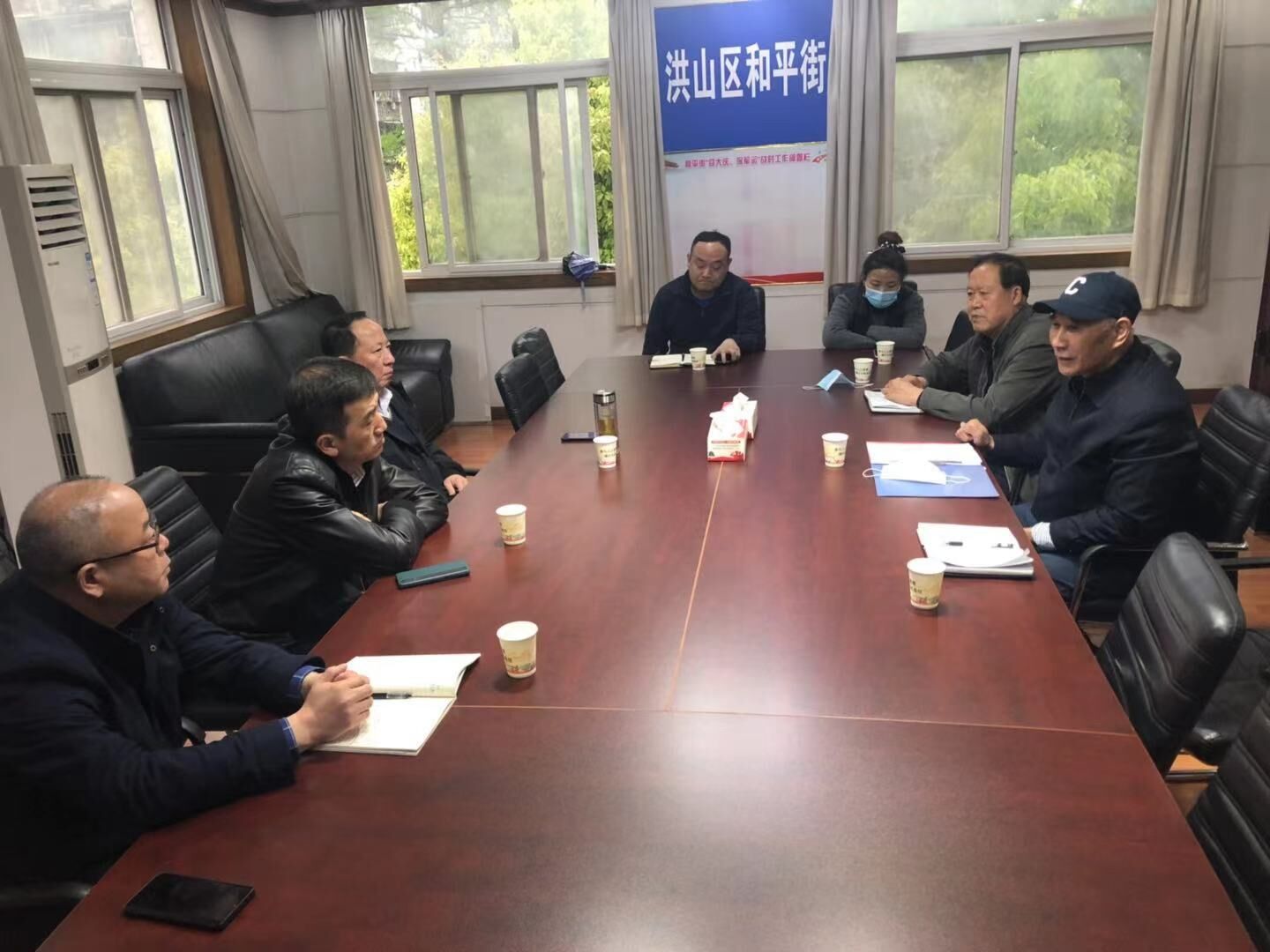 beat365领导赴和平街工委专题汇报学院党建工作